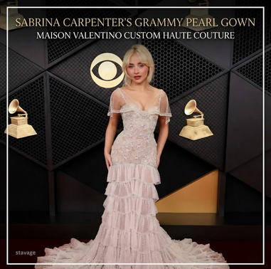 Inside Sabrina Carpenter's Pearl Grammy Gown 2026
